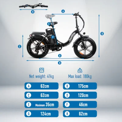 ChamRider DT450 doppia batteria 86/100Ah